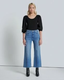 7 For All Mankind Cropped Alexa In Dulce