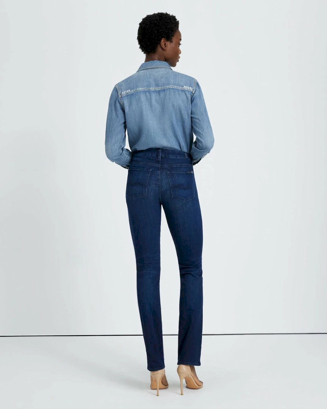 7 For All Mankind Kimmie Straight In Dian 6 7 For All Mankind Kimmie Straight In Dian - Image 4