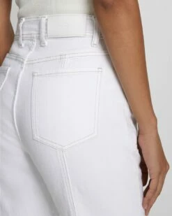 7 For All Mankind Easy Slim Cargo Jean In Brilliant White -7 For All Mankind Sales 1925dde3955085d2d70700810611bdcc