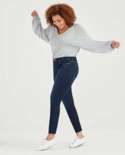 7 For All Mankind Slim Illusion High Waist Ankle Skinny In Tried And True -7 For All Mankind Sales 24063087b416b4dbcfd6726347c3c444
