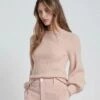 7 For All Mankind Lantern Sleeve Sweater In Blush -7 For All Mankind Sales 2818795c851016a358cfb35df3fd3645