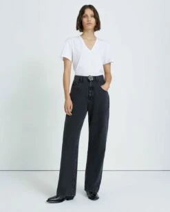 7 For All Mankind The Jennifer 90's Baggy Jean In Night Iris