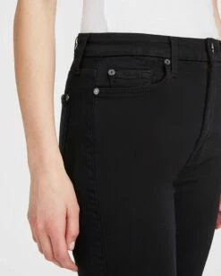 7 For All Mankind Slim Illusion High Waist Ankle Skinny In Luxe Black -7 For All Mankind Sales 2e0ad60f68df743c8144ed6bca4f31eb