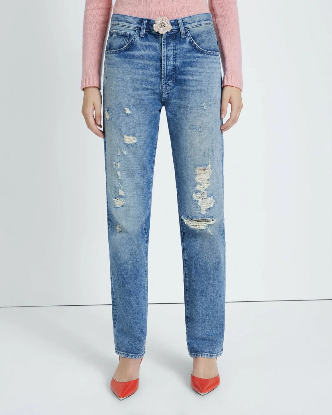 7 For All Mankind Easy Straight In Maribel 4 7 For All Mankind Easy Straight In Maribel - Image 2