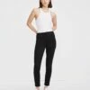 7 For All Mankind Slim Illusion High Waist Ankle Skinny In Luxe Black -7 For All Mankind Sales 31ecdb7f936ebe166d509bbf77c75fbb