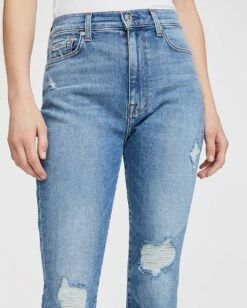 7 For All Mankind High Waist Ankle Skinny In Sloane Vintage -7 For All Mankind Sales 3a4ca91edb5cc2e3005d5df4322db7cb