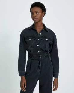 7 For All Mankind Balloon Sleeve Jumpsuit In Night Iris 8 7 For All Mankind Balloon Sleeve Jumpsuit In Night Iris -7 For All Mankind Sales 499464222265ac8d158b4ccf83669cec