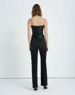 7 For All Mankind Faux Leather Ruched Cami In Black 9 7 For All Mankind Faux Leather Ruched Cami In Black -7 For All Mankind Sales 499fd0e572d8589729d05bed8d8444ec