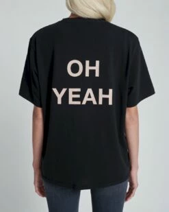 7 For All Mankind Wonder Graphic Tee In Black -7 For All Mankind Sales 5516ebf9ae0686350f800e16c6520f55