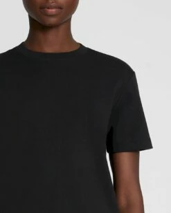 7 For All Mankind Everyday Crew Neck Tee In Black -7 For All Mankind Sales 636d7a5f581a2c678b8be0348411b6de