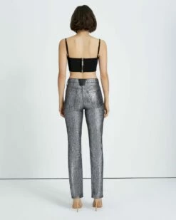 7 For All Mankind Easy Slim In Foil Dots -7 For All Mankind Sales 6926a75809bd71d262519aa54d89eb25