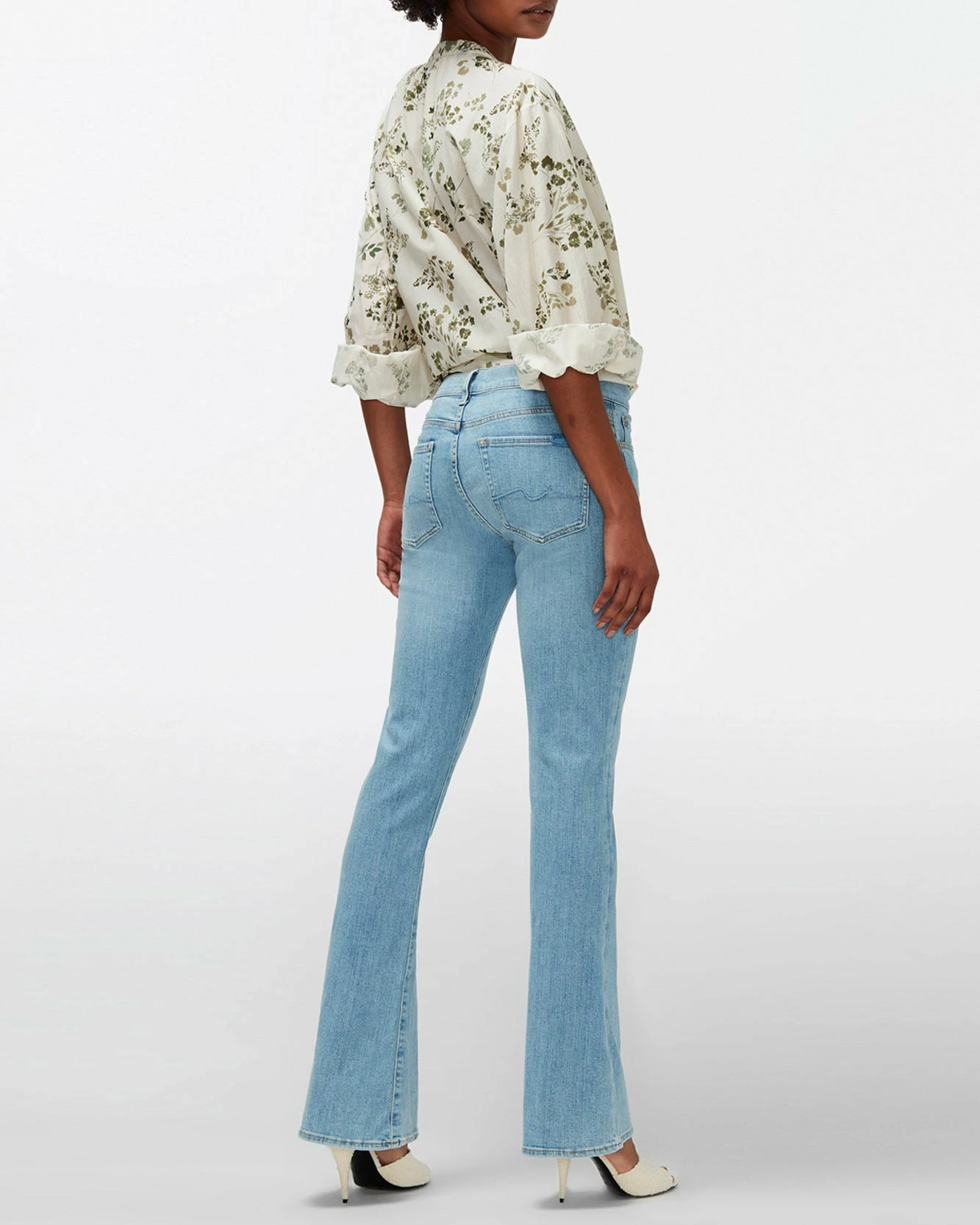 7 For All Mankind Slim Illusion Kimmie Bootcut In Playbook 5 7 For All Mankind Slim Illusion Kimmie Bootcut In Playbook - Image 3