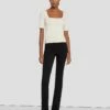 7 For All Mankind B(air) Kimmie Bootcut In Rinsed Black -7 For All Mankind Sales 7E033C43 RNS 1