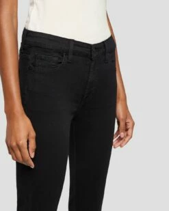 7 For All Mankind B(air) Kimmie Bootcut In Rinsed Black -7 For All Mankind Sales 7E033C43 RNS 5