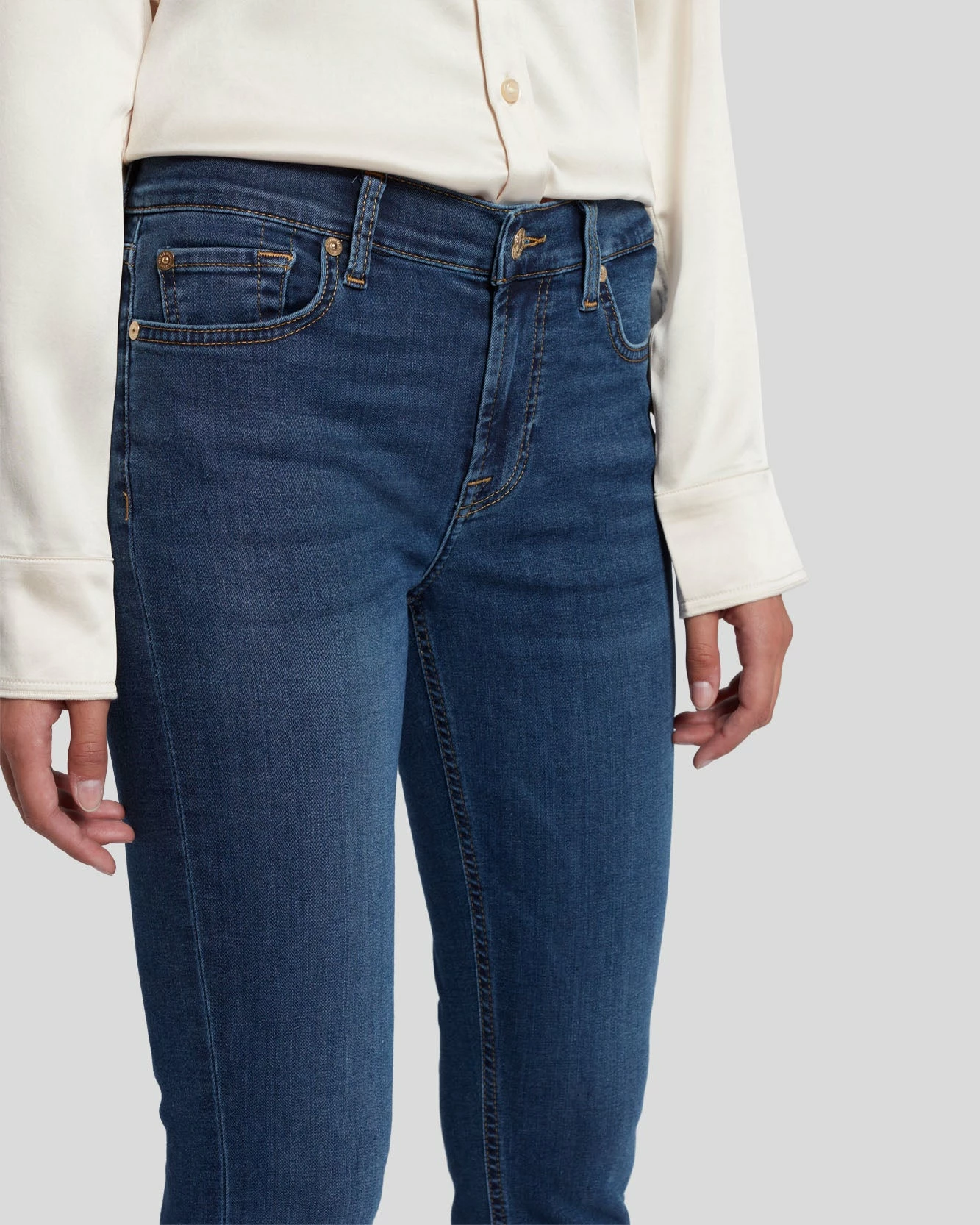 7 For All Mankind B(air) Ankle Skinny In Duchess 5 7 For All Mankind B(air) Ankle Skinny In Duchess - Image 3