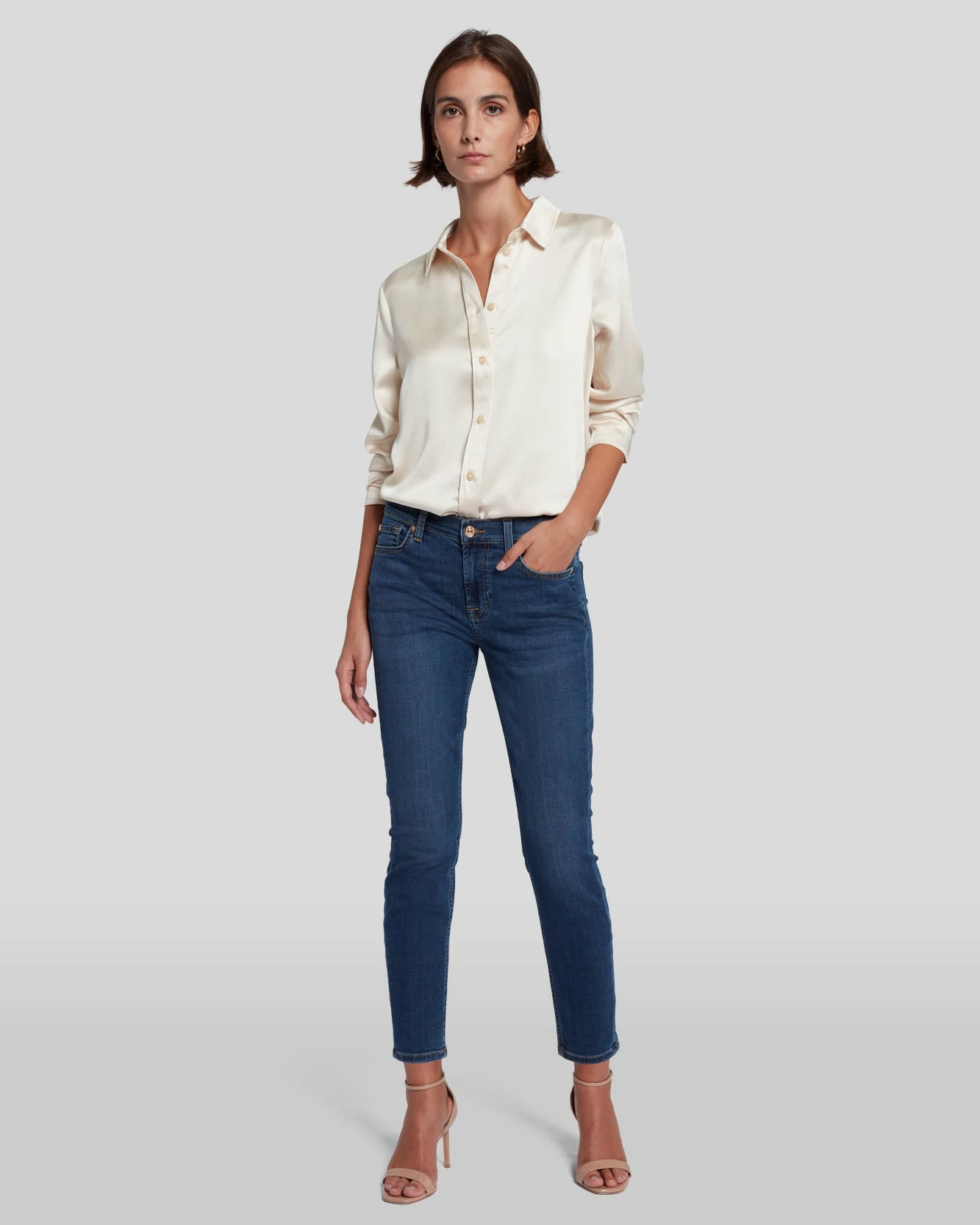 7 For All Mankind B(air) Ankle Skinny In Duchess 8 7 For All Mankind B(air) Ankle Skinny In Duchess - Image 6