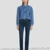 7 For All Mankind B(air) Kimmie Straight In Rinsed Indigo -7 For All Mankind Sales 7E042C44 INR 1