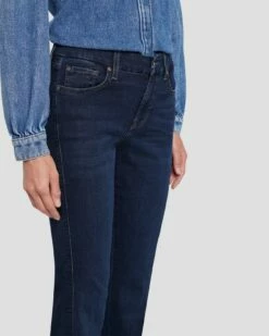 7 For All Mankind B(air) Kimmie Straight In Rinsed Indigo -7 For All Mankind Sales 7E042C44 INR 3