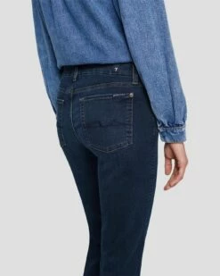 7 For All Mankind B(air) Kimmie Straight In Rinsed Indigo -7 For All Mankind Sales 7E042C44 INR 5