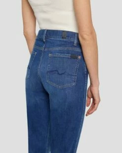 7 For All Mankind Slim Illusion High Waist Slim Kick In Highline -7 For All Mankind Sales 7E063C12 HGL 5