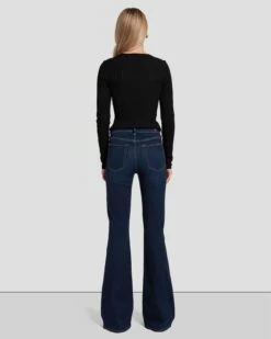 7 For All Mankind Slim Illusion High Waist Ali In Tried & True -7 For All Mankind Sales 7E90719 TRT 4