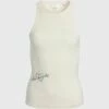 7 For All Mankind ALL KINDS Racerback Tank In Ivory -7 For All Mankind Sales 7N278C59 IVO 1 7d22e975 1c71 4366 a82a 07db98d0d8c2