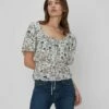 7 For All Mankind Peasant Top In Green Toile -7 For All Mankind Sales 7N539D50 TOI 01