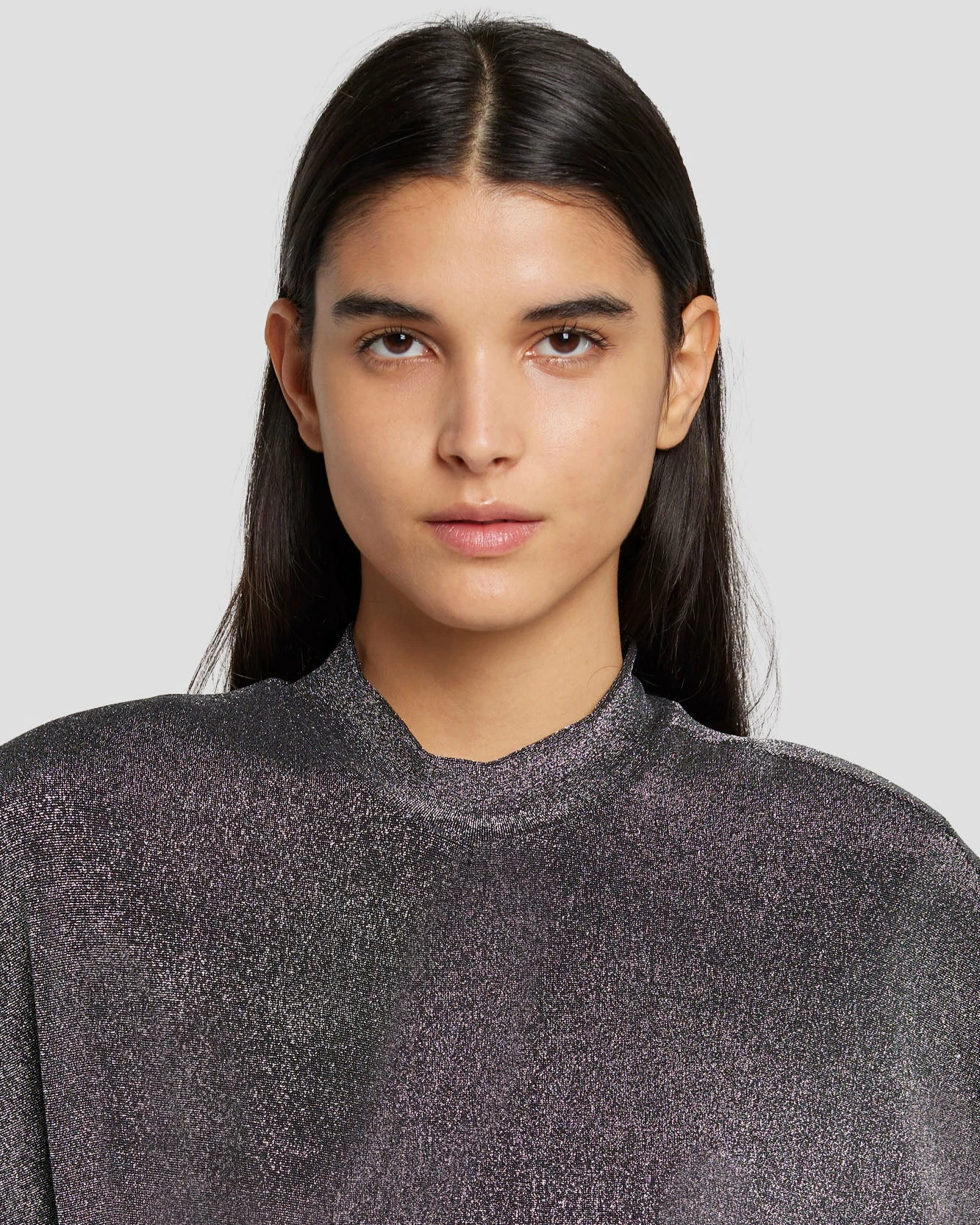 7 For All Mankind Party Dress In Gunmetal 5 7 For All Mankind Party Dress In Gunmetal - Image 3