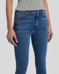 7 For All Mankind High Waist Ankle Skinny In Meisa 10 7 For All Mankind High Waist Ankle Skinny In Meisa -7 For All Mankind Sales 7U001005 MEI 03