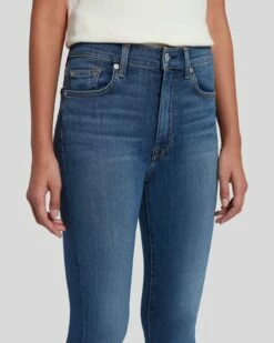 7 For All Mankind Slim Illusion High Waist Ankle Skinny In Love Story -7 For All Mankind Sales 7U001393 LOV 3