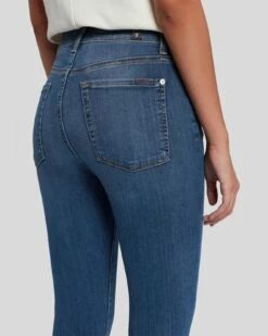 7 For All Mankind Slim Illusion High Waist Ankle Skinny In Love Story -7 For All Mankind Sales 7U001393 LOV 5