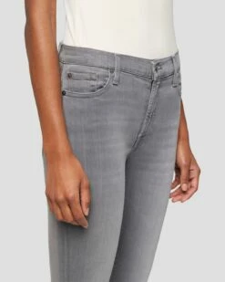 7 For All Mankind Slim Illusion Skinny Luxe High Waist In Bliss -7 For All Mankind Sales 7U003A24 BS2 3