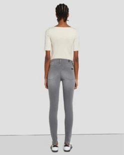 7 For All Mankind Slim Illusion Skinny Luxe High Waist In Bliss -7 For All Mankind Sales 7U003A24 BS2 4