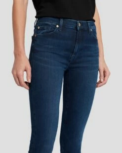 7 For All Mankind Slim Illusion High Waist Skinny In Legendary -7 For All Mankind Sales 7U003U58 LEG 3