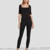 7 For All Mankind B(air) High Waist Ankle Skinny In Coated Black -7 For All Mankind Sales 7U040C43 BBT 1