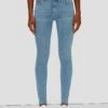 7 For All Mankind Slim Illusion Ankle Skinny In Staple -7 For All Mankind Sales 7U048A23 STE 1