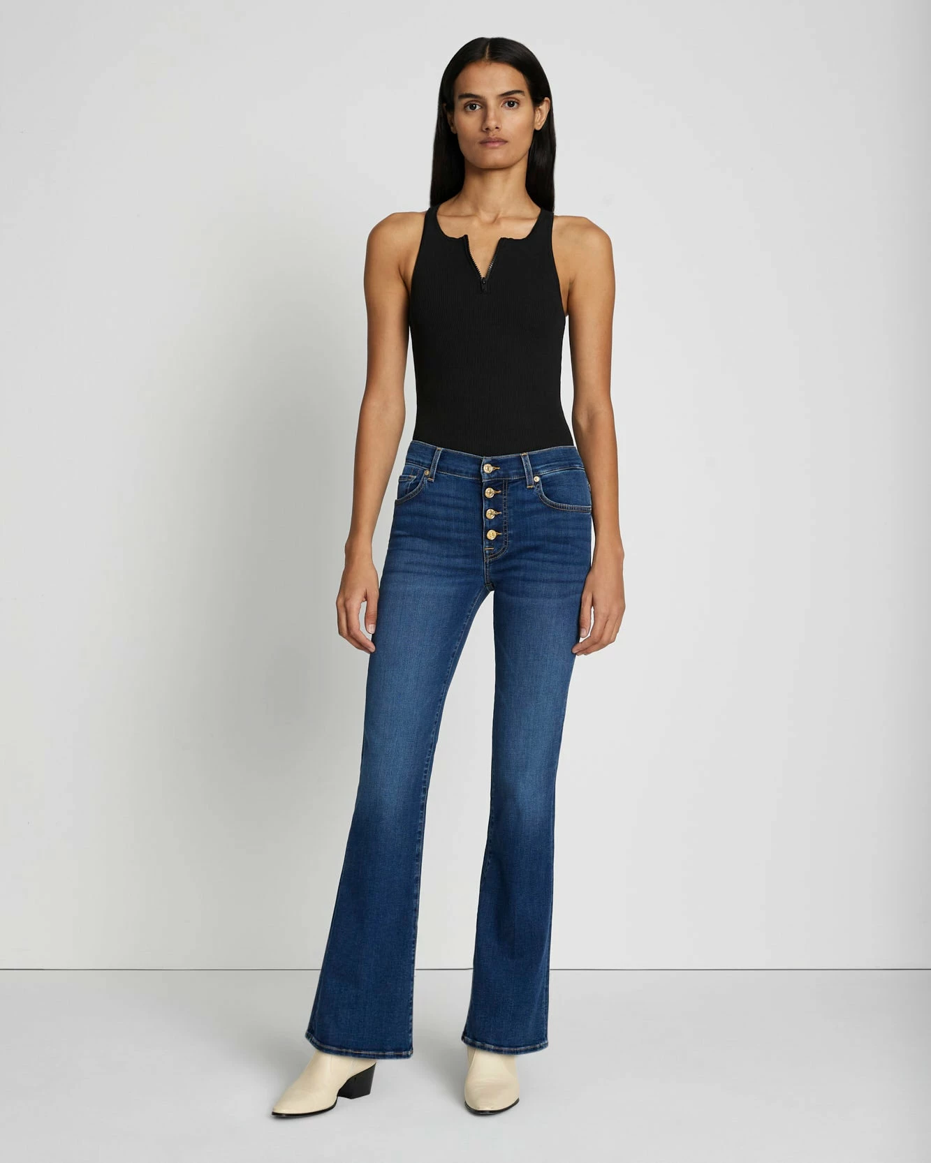 7 For All Mankind B(air) Bootcut Tailorless In Duchess 3 7 For All Mankind B(air) Bootcut Tailorless In Duchess