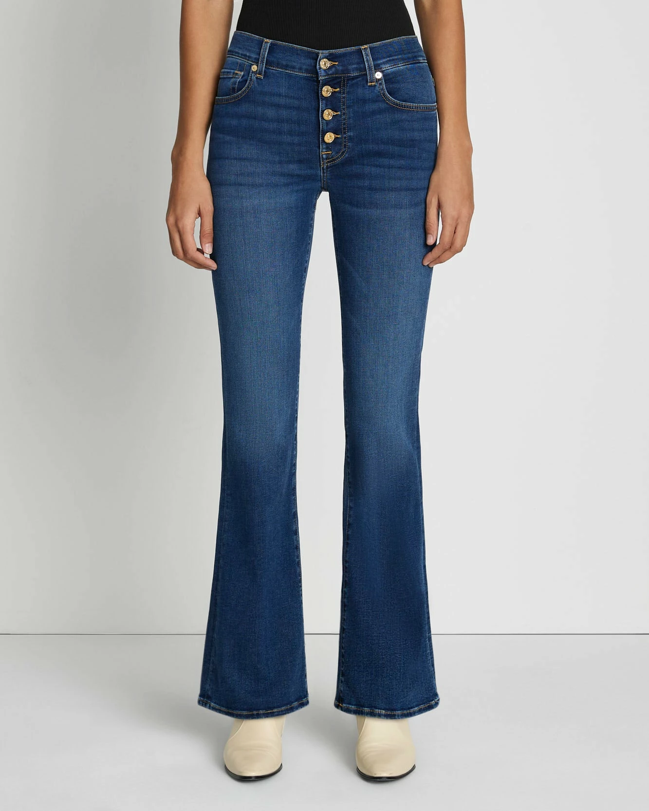 7 For All Mankind B(air) Bootcut Tailorless In Duchess 4 7 For All Mankind B(air) Bootcut Tailorless In Duchess - Image 2