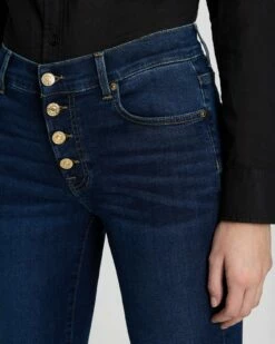 7 For All Mankind B(air) Bootcut Tailorless In Rinsed Indigo -7 For All Mankind Sales 7U073C44 INR 3