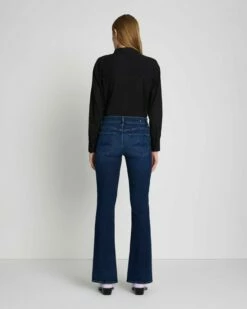 7 For All Mankind B(air) Bootcut Tailorless In Rinsed Indigo -7 For All Mankind Sales 7U073C44 INR 4
