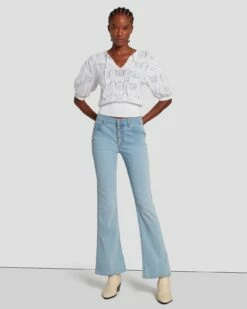 7 For All Mankind Tailorless B(air) Bootcut In Mirage -7 For All Mankind Sales 7U073C46 MGE 6