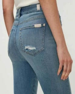 7 For All Mankind Slim Illusion HW Ankle Skinny In Aloe 8 7 For All Mankind Slim Illusion HW Ankle Skinny In Aloe -7 For All Mankind Sales 7U082393 AO1 03