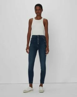 7 For All Mankind Portia In Joan Blue