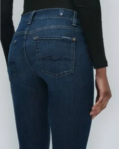 7 For All Mankind B(air) Kimmie Bootcut In Rinsed Indigo -7 For All Mankind Sales 7U096C44 INR 3