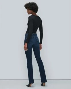 7 For All Mankind B(air) Kimmie Bootcut In Rinsed Indigo -7 For All Mankind Sales 7U096C44 INR 4