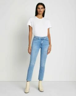7 For All Mankind Left Hand Roxanne Ankle In Bailly