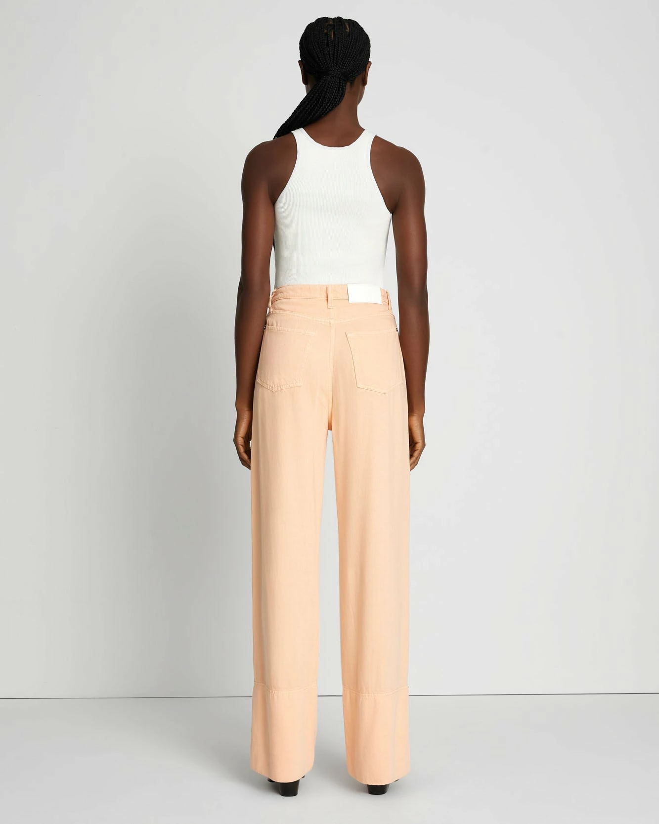 7 For All Mankind Denim Lustre Trouser In Prairie Sunset 5 7 For All Mankind Denim Lustre Trouser In Prairie Sunset - Image 3