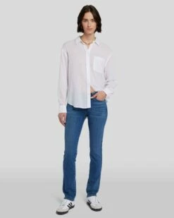 7 For All Mankind Kimmie Straight In Meisa -7 For All Mankind Sales 7U301005 MEI 06