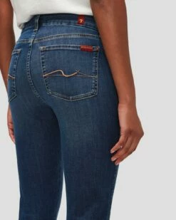 7 For All Mankind B(air) Kimmie Straight In Duchess -7 For All Mankind Sales 7U301C44 DUC 5