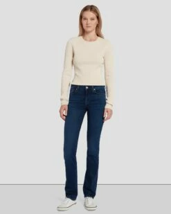 7 For All Mankind Slim Illusion Kimmie Straight In Legendary